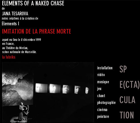 Elements of a Naked Chase