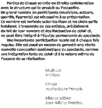 Parties de chasse