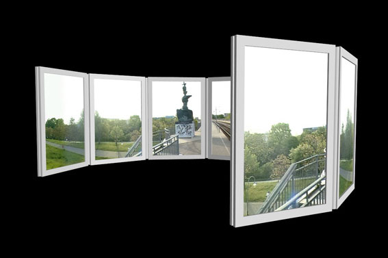 Polyptych, by Jean Michel Bruyère / LFKs