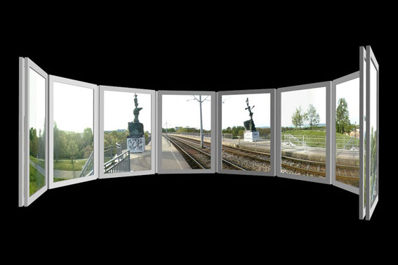 Polyptych, by Jean Michel Bruyère / LFKs