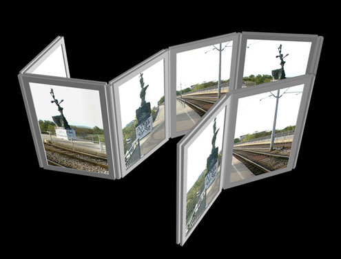 Polyptych, by Jean Michel Bruyère / LFKs