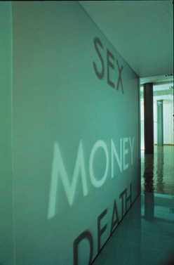 LOVE/SEX/DEATH/MONEY/LIFE installation dumb type